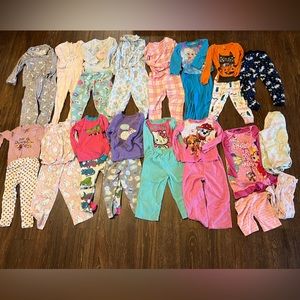 Set of girls pj bundle